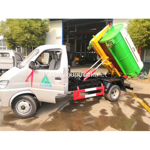 Changan petit camion poubelle avec poubelle